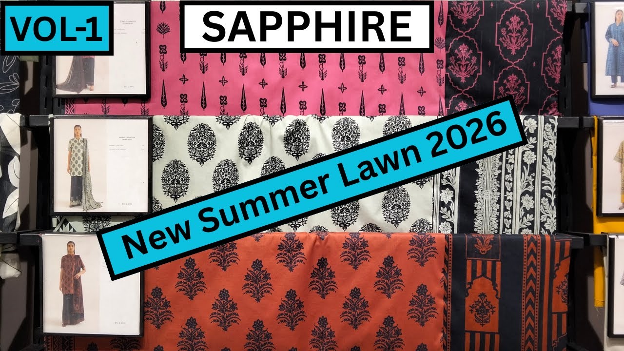 Новая летняя коллекция Sapphire Vol-1 2026 | Dressing Beauty