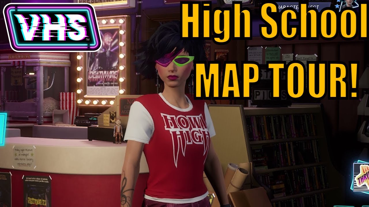 VHS Tour of the Highschool Map | VHS game closed beta!