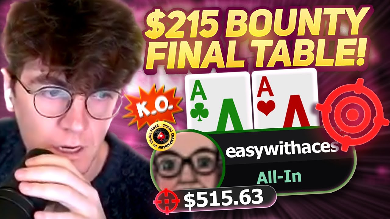 PLAYING THE BOUNTY BUILDER $215 FINAL TABLE!