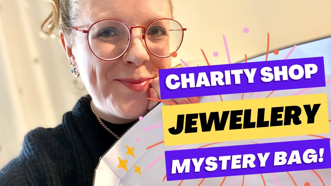 Unboxing a Charity Shop Mystery Bag of Broken and Unwanted Jewellery😲💍 Vintage Jewelry Treasures!