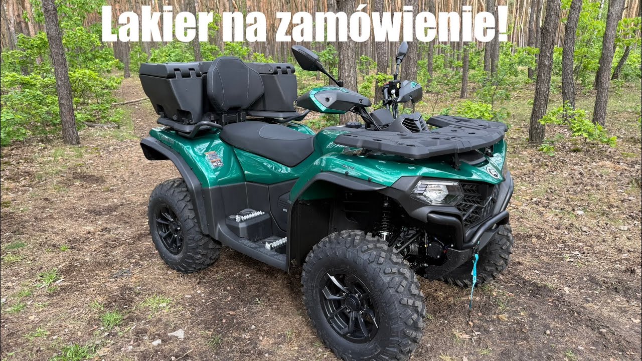 Lakier indywidual Isle of Man Green C4G w CFMOTO! Kolory z BMW! Tw&oacute;j quad, tw&oacute;j wyb&oacute;r! CF moto M3 M5