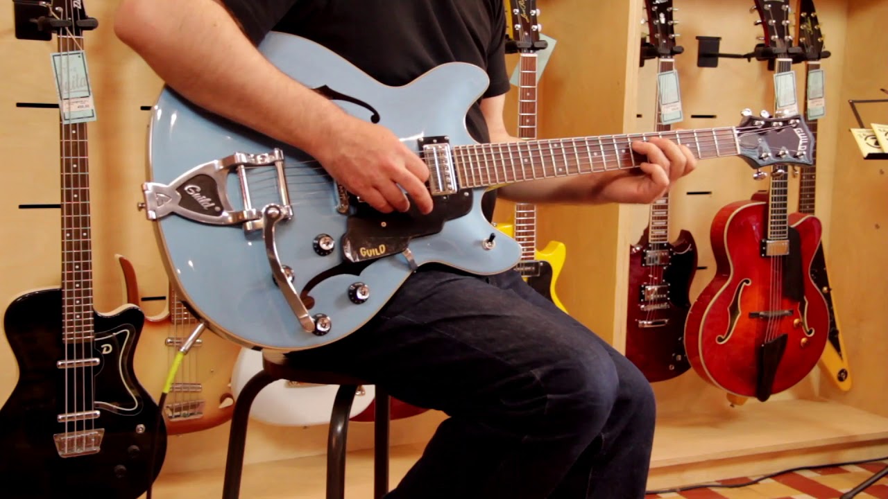 Guild Starfire I DC demo  The Guitar Bar, Antwerp, Belgium