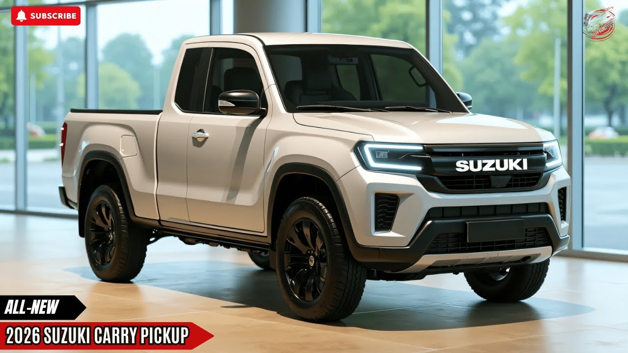 Обзор пикапа Suzuki Carry 2026 года — маленький размер, серьезные возможности
