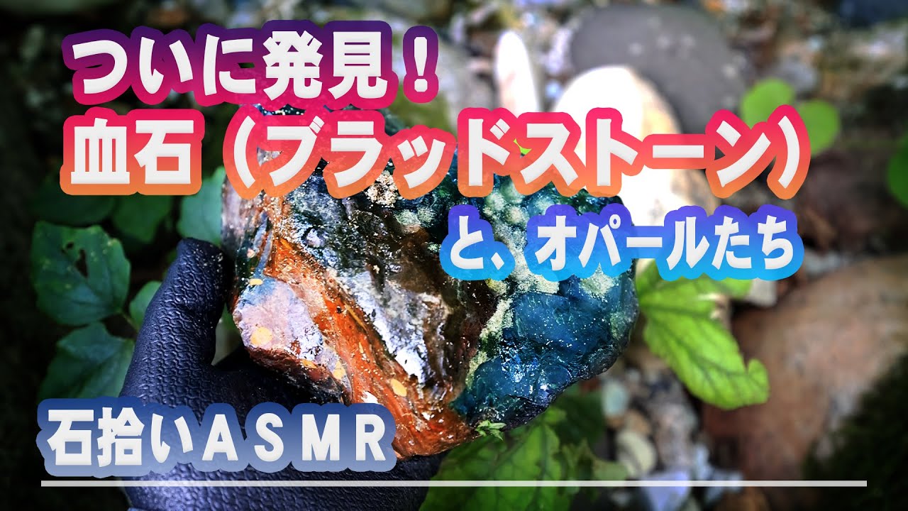 ついに発見！血石「ブラッドストーン」