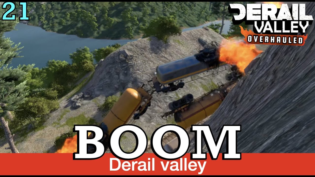 Crashing, exploding and derailing trains in Derail Valley