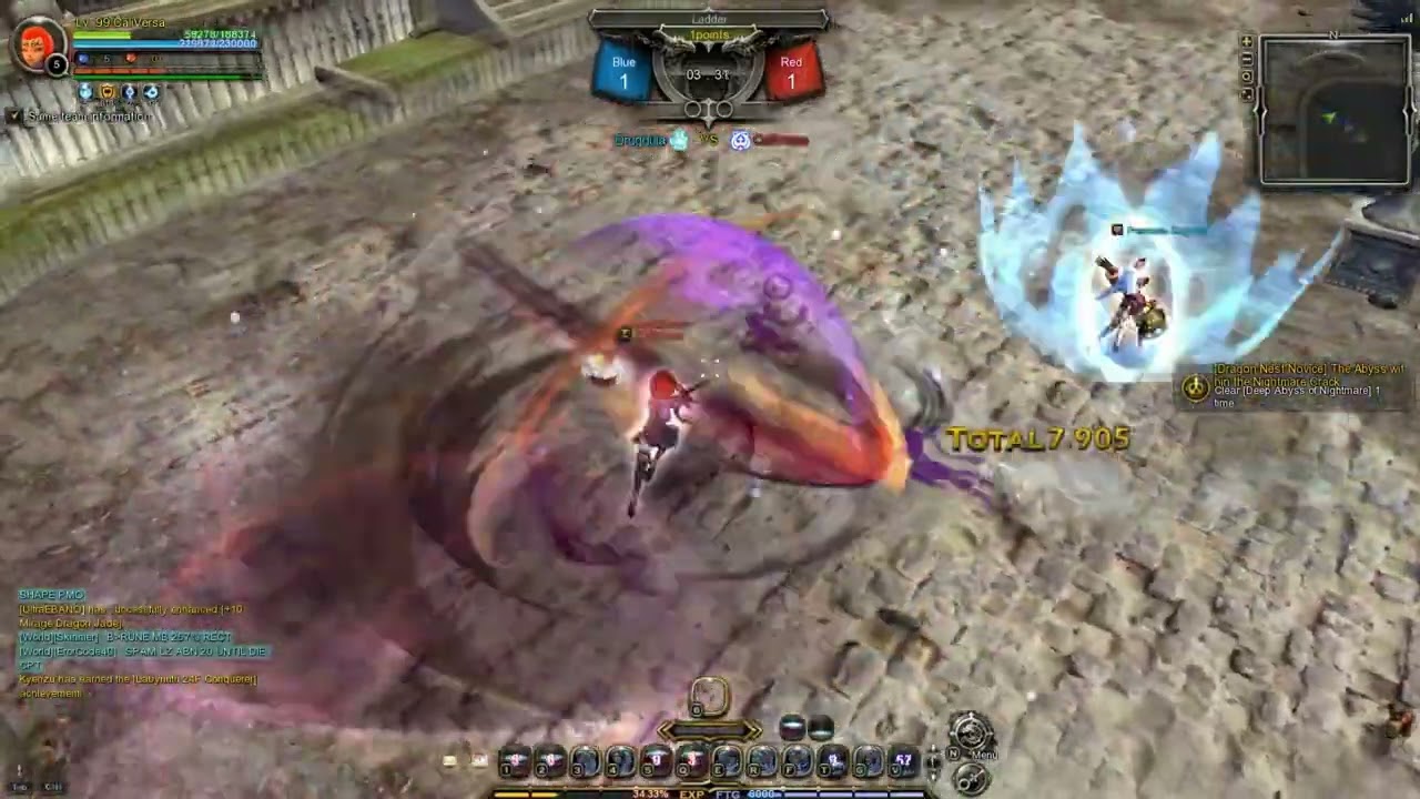Dragon Nest SEA PVP Ladder (Blade Dancer Gameplay)