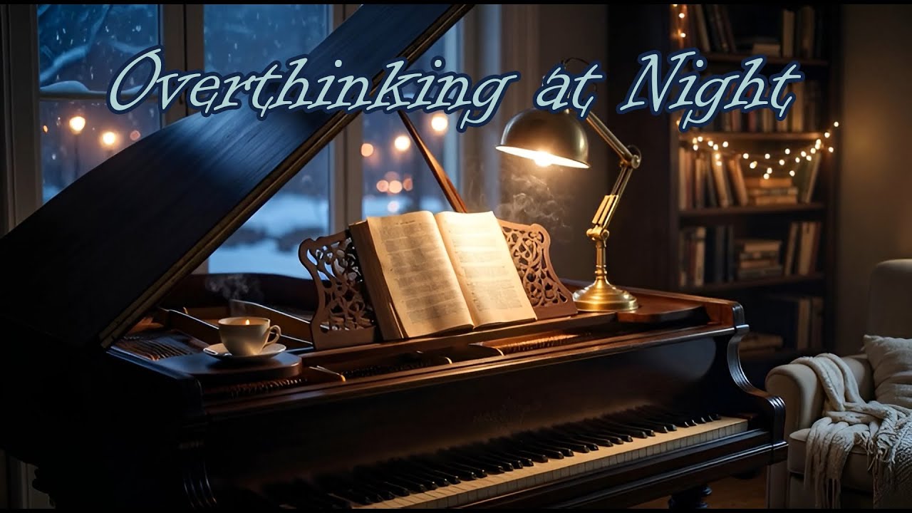Overthinking at 2AM 🌙 Quiet Piano for a Restless Mind
