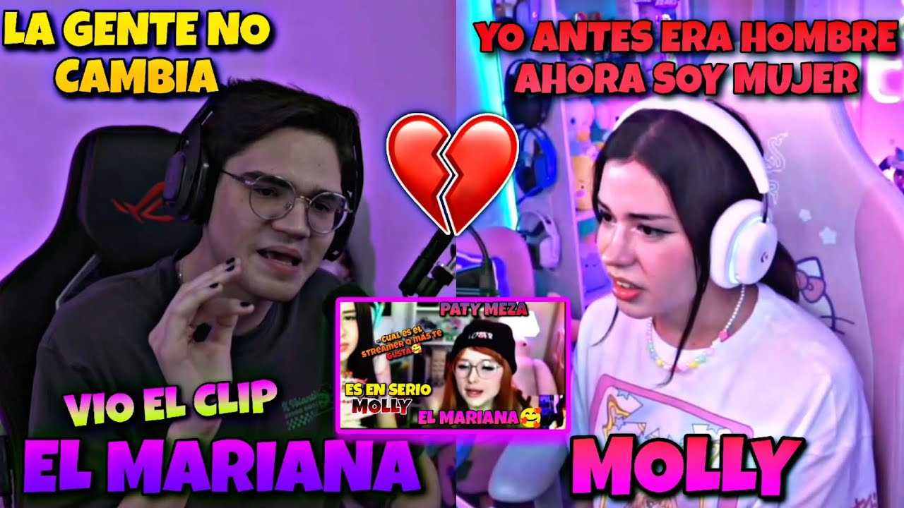 El Mariana Prefiere a Patty Meza🥰 y Expone a Molly 💔 la llama en directo para hacérselo saber😂