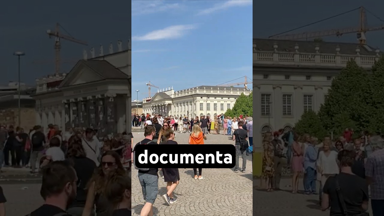 documenta fifteen | Scenery at Friedrichsplatz | Kassel, Germany #shorts