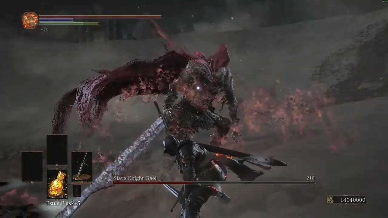 I kill Slave Knight Gael every day till i die. part: 369