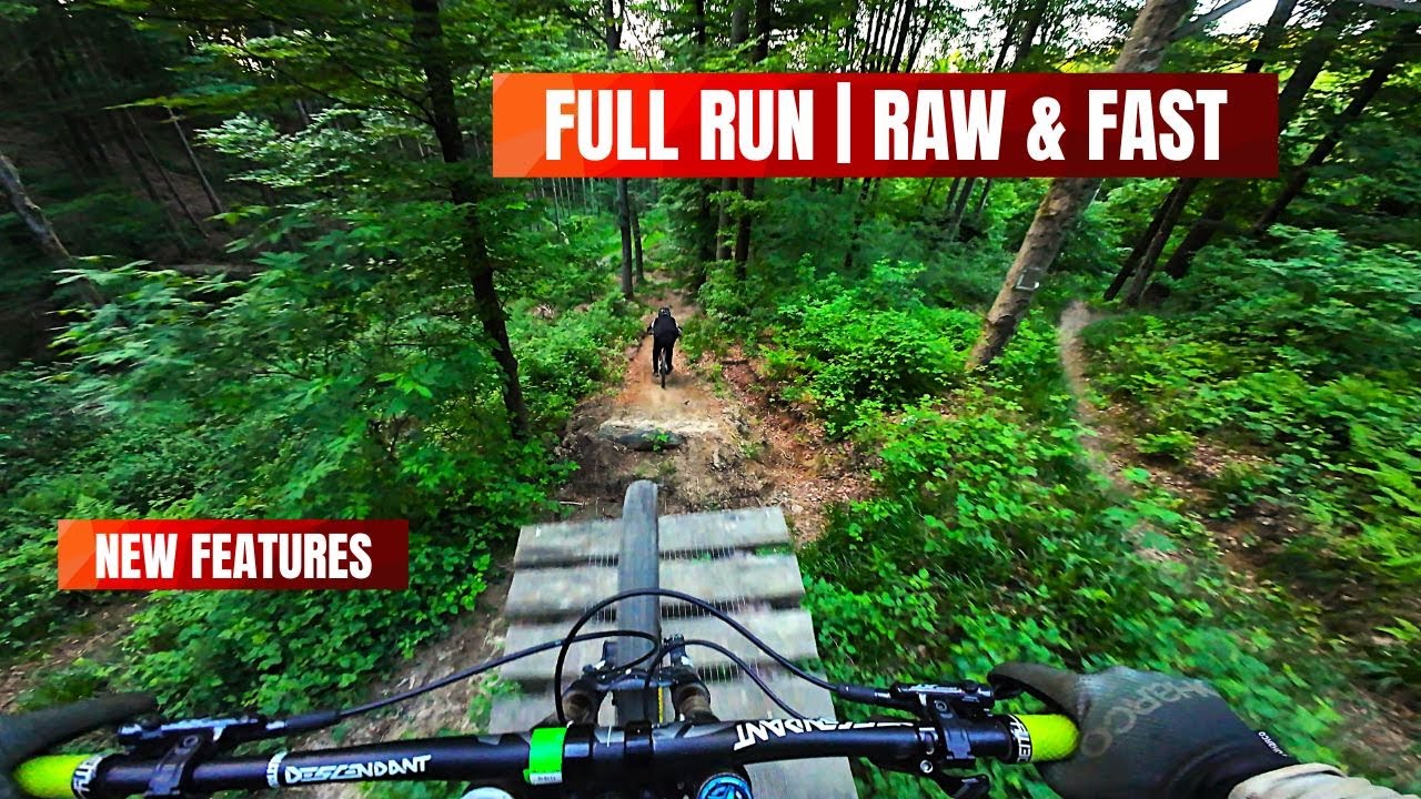 Follow Cam Vollgas! Ungeschnittener Black Trail Run – Bikepark Schienerberg #bike #downhill