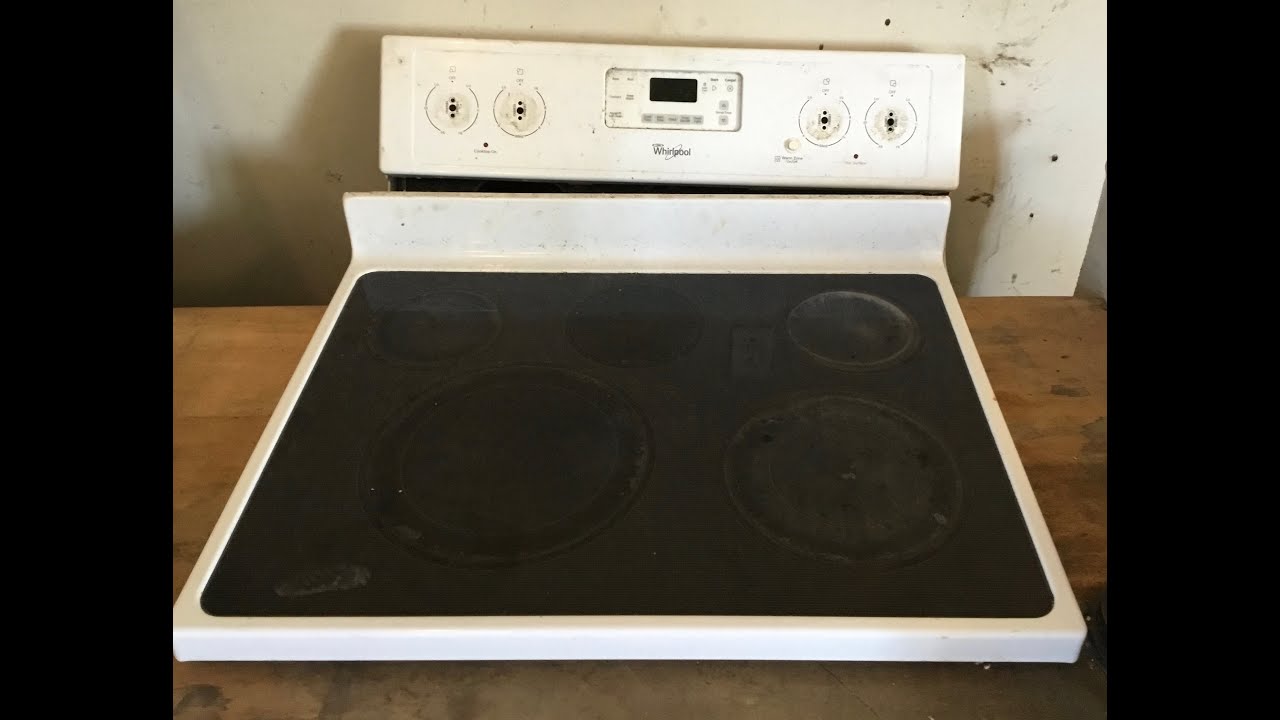 Scrapping a ceramic cooktop for copper, silver, brass, tin, and very little waste!