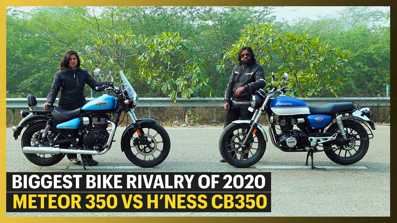 Royal Enfield Meteor 350 vs Honda H'ness CB350 Comparison Review