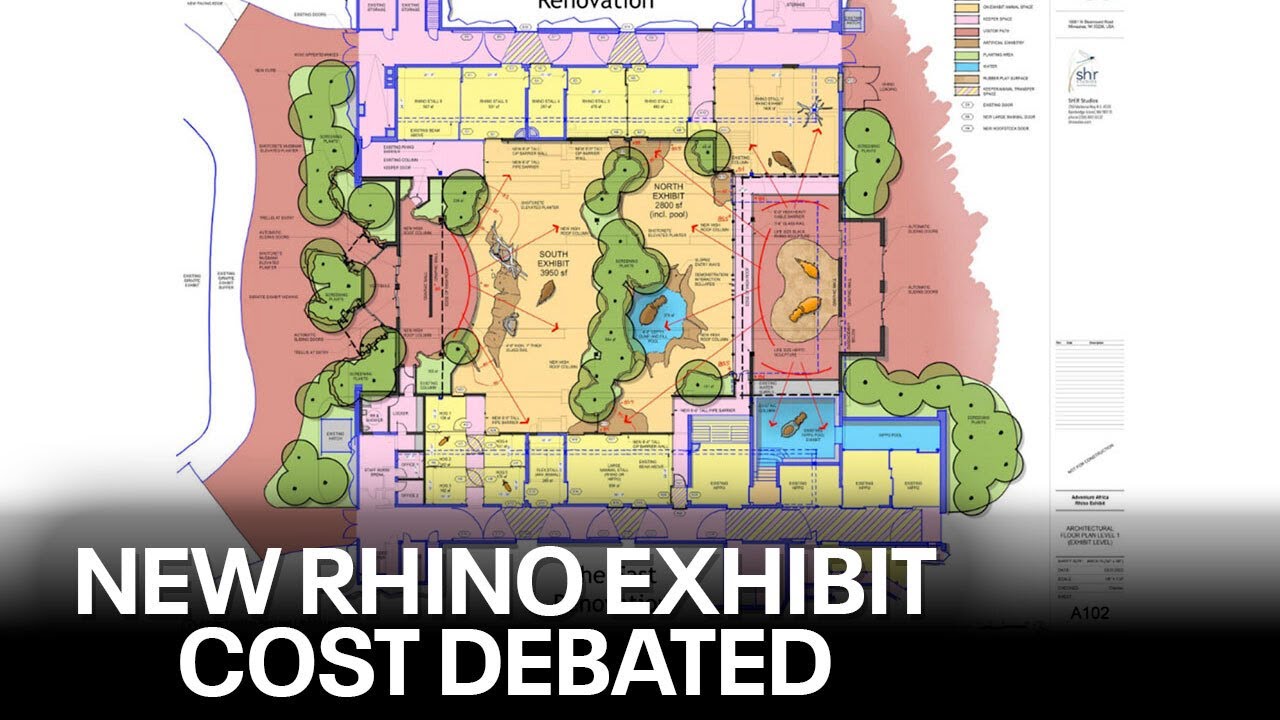 Milwaukee County Zoo rhino habitat; debate over renovation cost | FOX6 News Milwaukee
