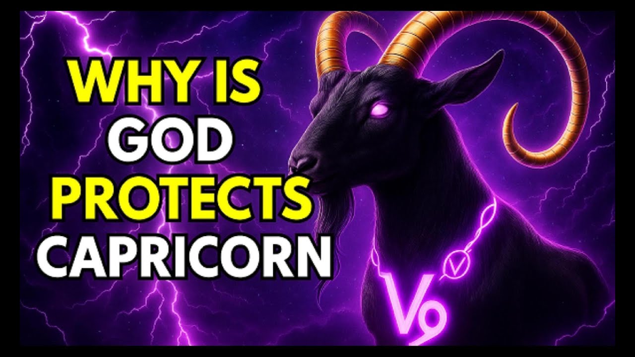 30 REASONS WHY GOD PROTECTS CAPRICORN♑🐐