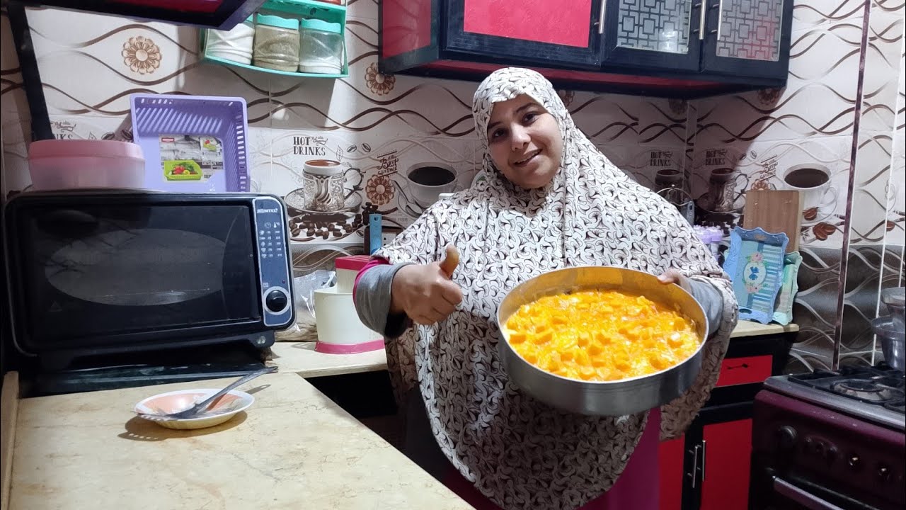 الكنافه بالمانجو 🍋 بأسهل طريقه وطعم احلى من المحلات لو عندك مانجه في الفريزر قومي اعمليها حااالا 