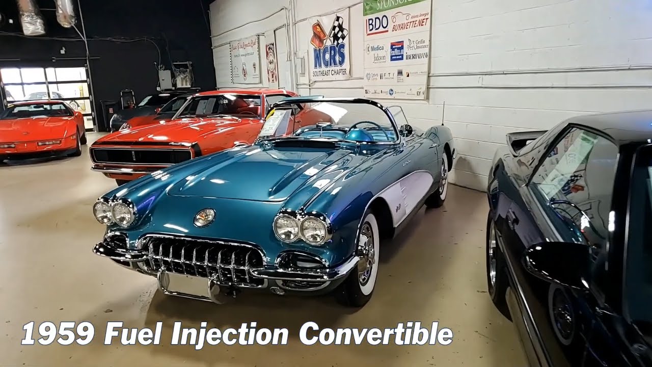 1959 Chevrolet Corvette Fuel Injection Convertible