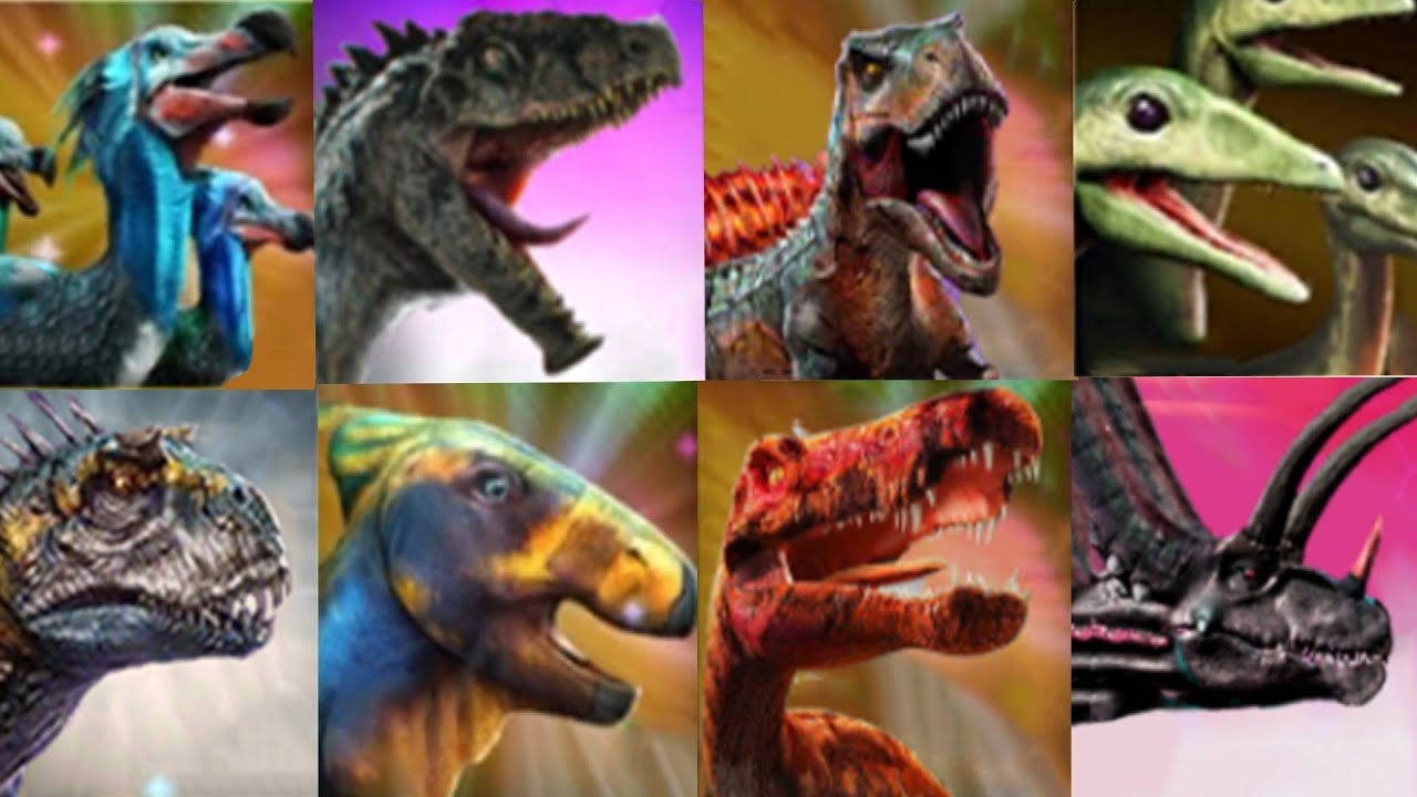 I GOT ALL OF THE NEW HYBRIDS! | Jurassic World: The Game
