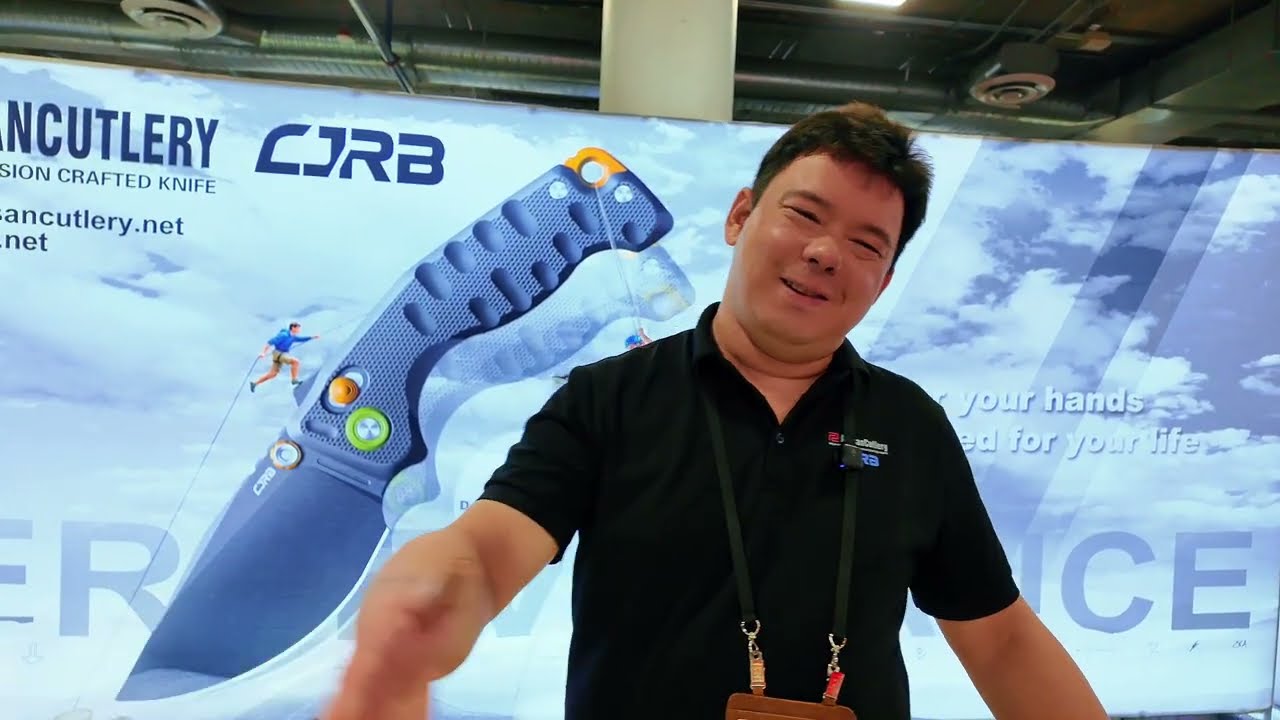 На выставке SHOTSHOW 2026 компания CJRB представила в этом году складной нож большого размера, а ...