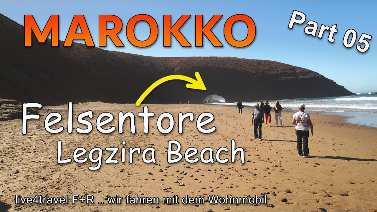 MAROKKO 25 -  Felsentore Legzira und Stadt Mirleft (Part 05)