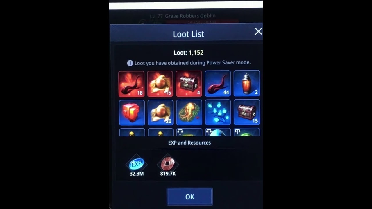 Mir4 - Afk Grind Results 😁