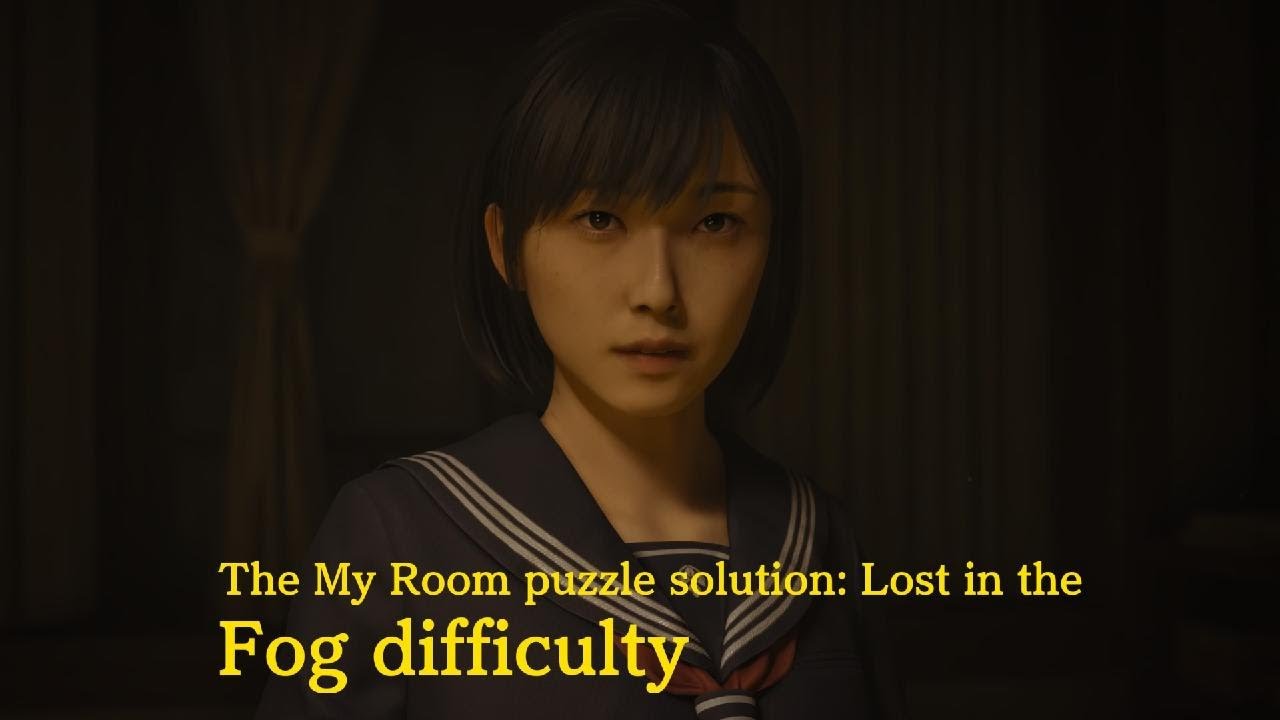 My Room puzzle solution: Lost in the Fog difficulty SILENT HILL f