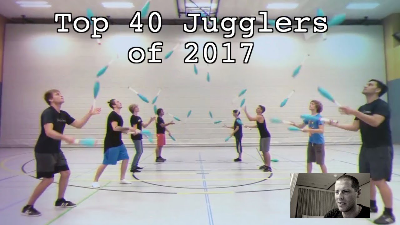 Luke reacts to the Top 40 Jugglers of 2017