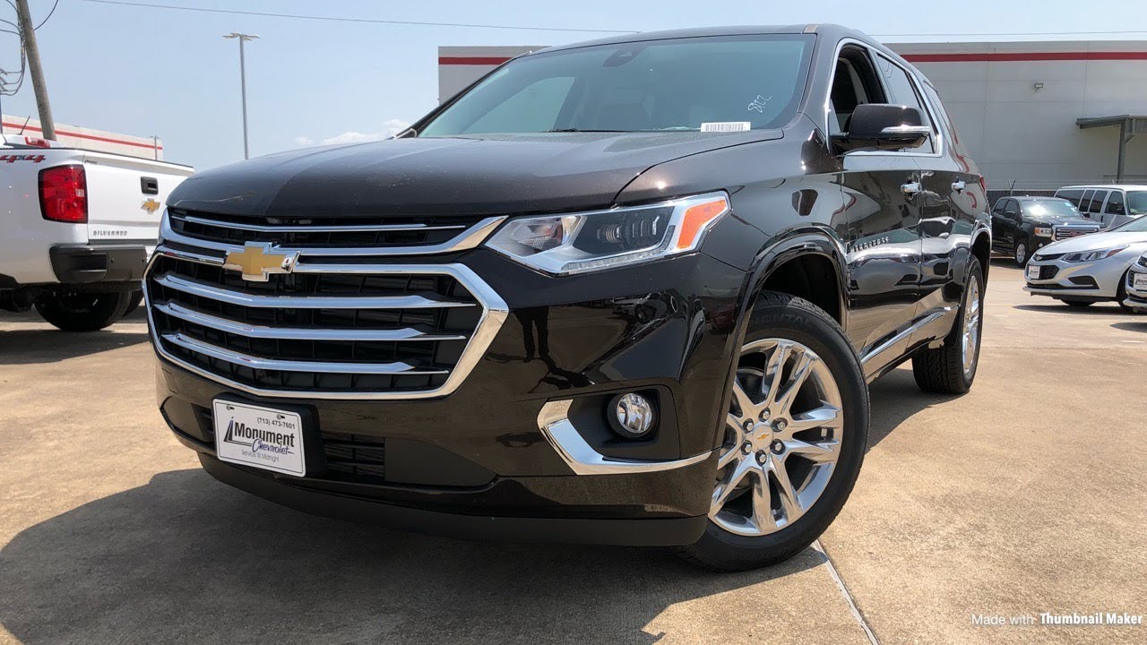 2019 Chevrolet Traverse High Country AWD (3.6l V6) - Review