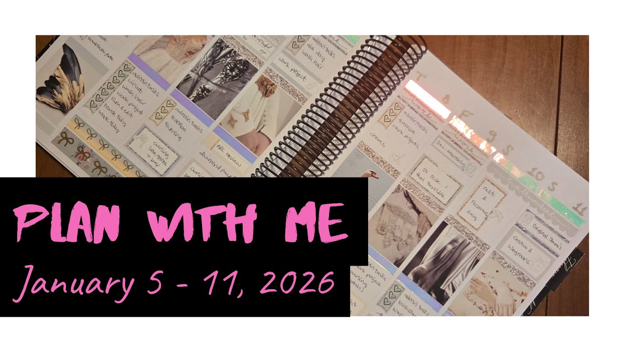 Plan With Me January 5 - 11, 2026 | B&R Paper Crafts Royal | Plan B Planner