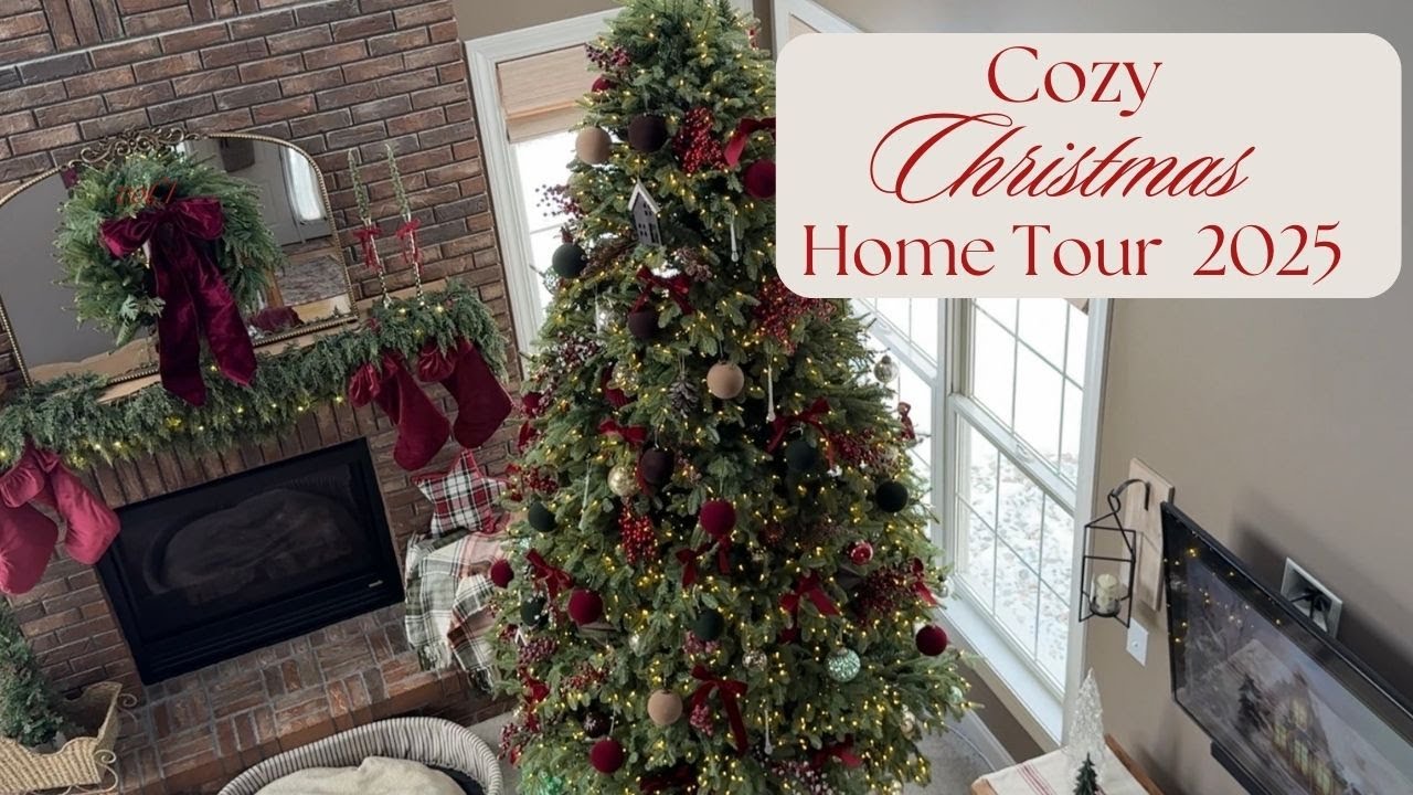 🎄NEW 🎄COZY CHRISTMAS HOME TOUR 2025 | Christmas Home Decor Ideas 2025