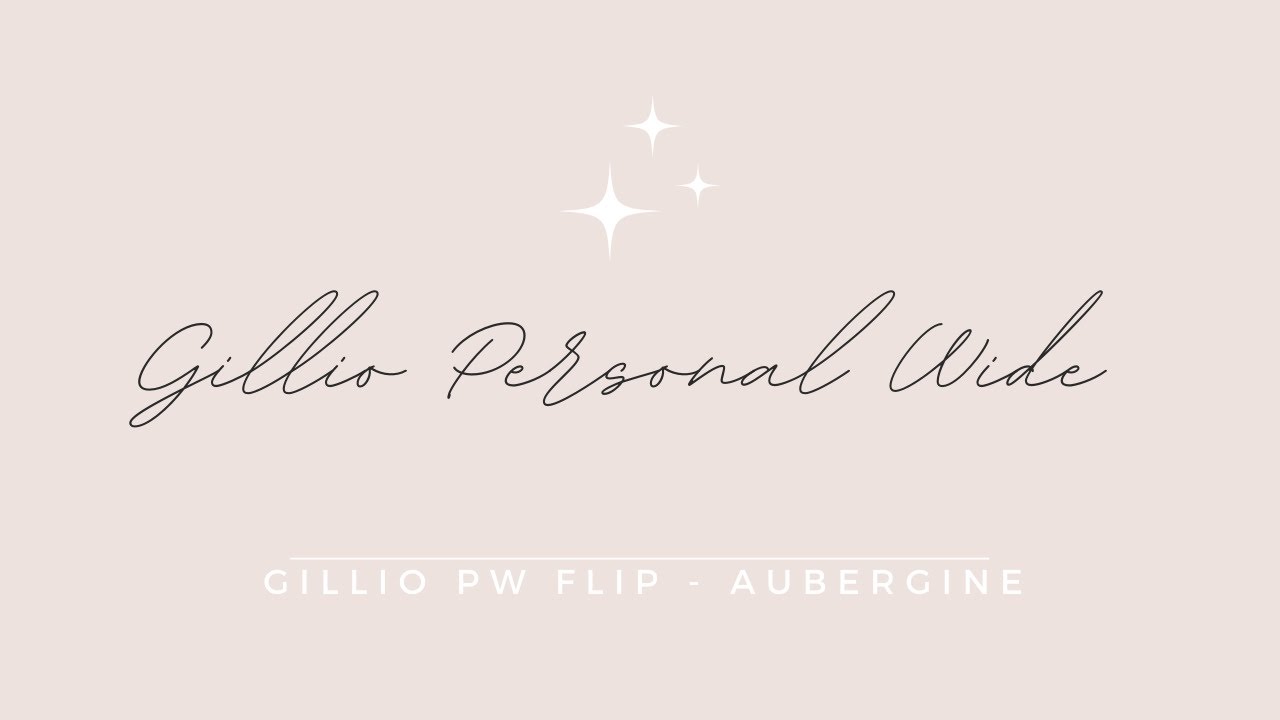 GILLIO PERSONAL WIDE FLIP!