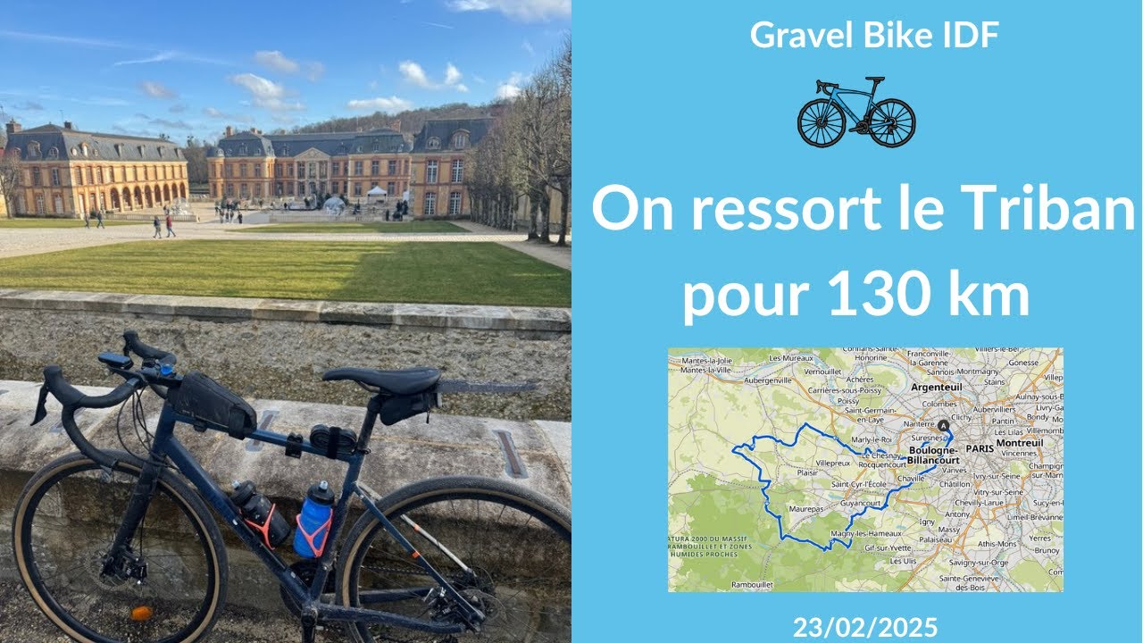 On ressort le Triban pour 130 km !