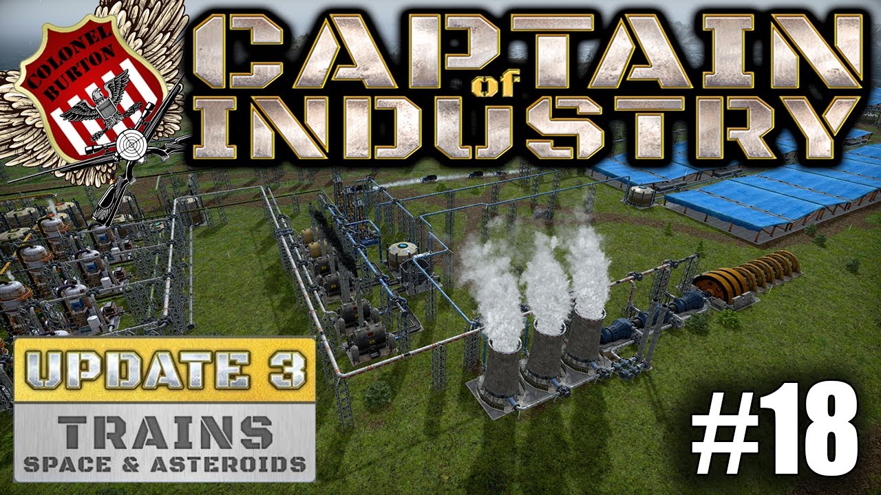 Captain of Industry Update 3 2025 | #18 | Update für das Kraftwerk | Let's Play Deutsch