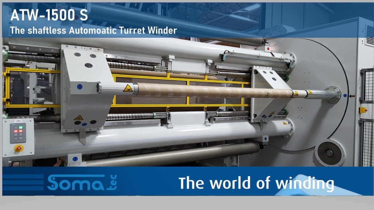 ATW 1500 S - The shaftless Automatic Turret Winder