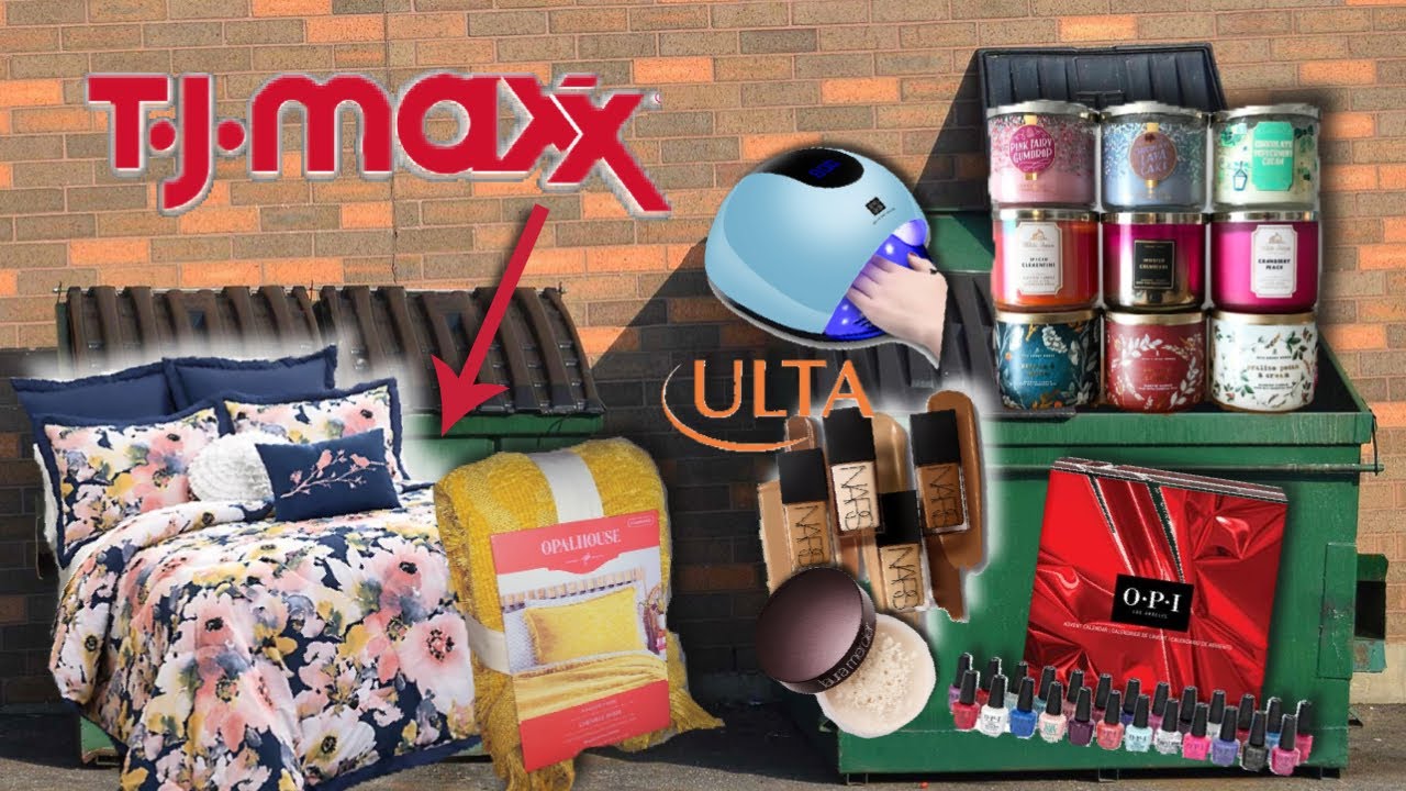 DUMPSTER DIVING - I FOUND PERFECTLY GOOD USEABLE ITEMS FROM THE TRASH, THE WASTE IS UNREAL!