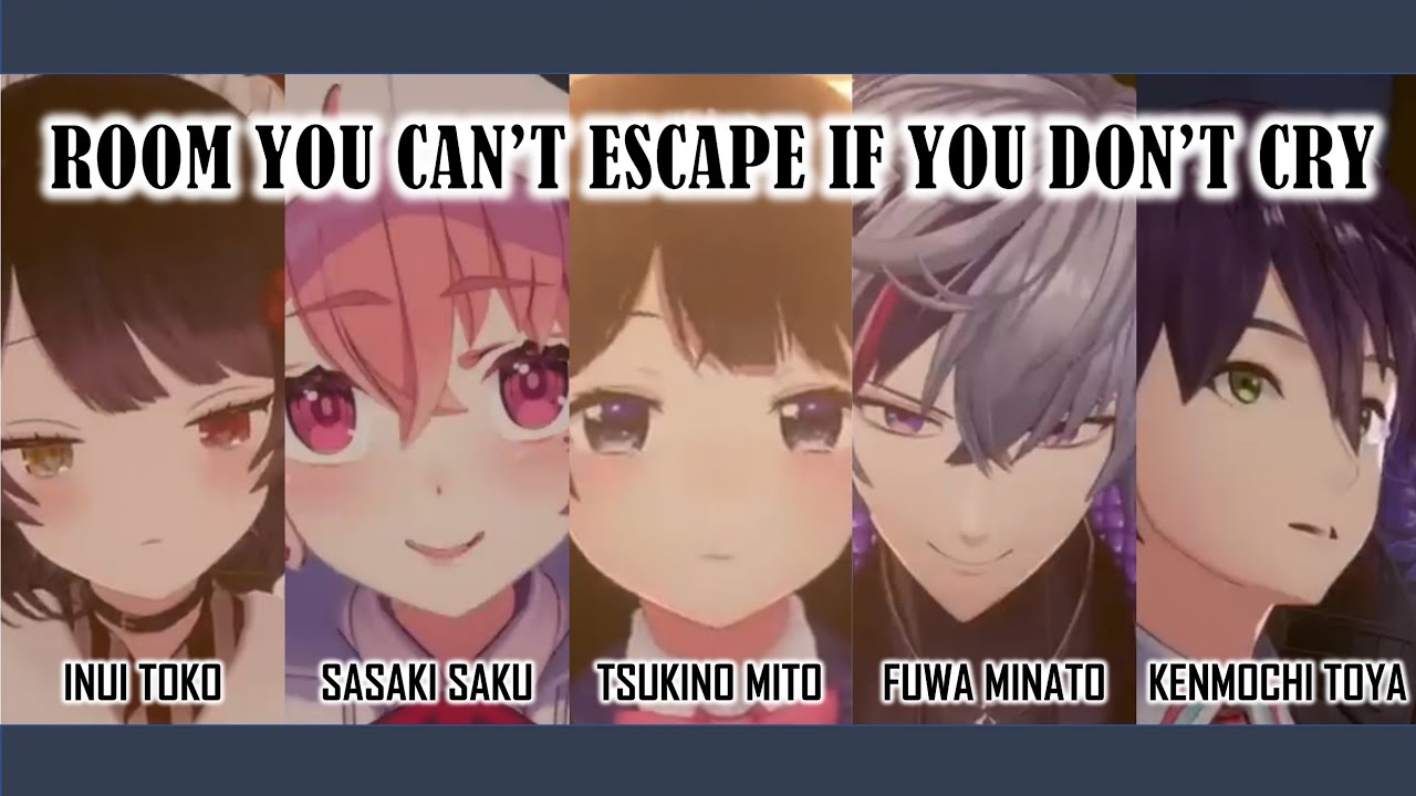 Room You Can't Escape From If You Don't Cry: PART 1【Nijisanji ENG SUB】