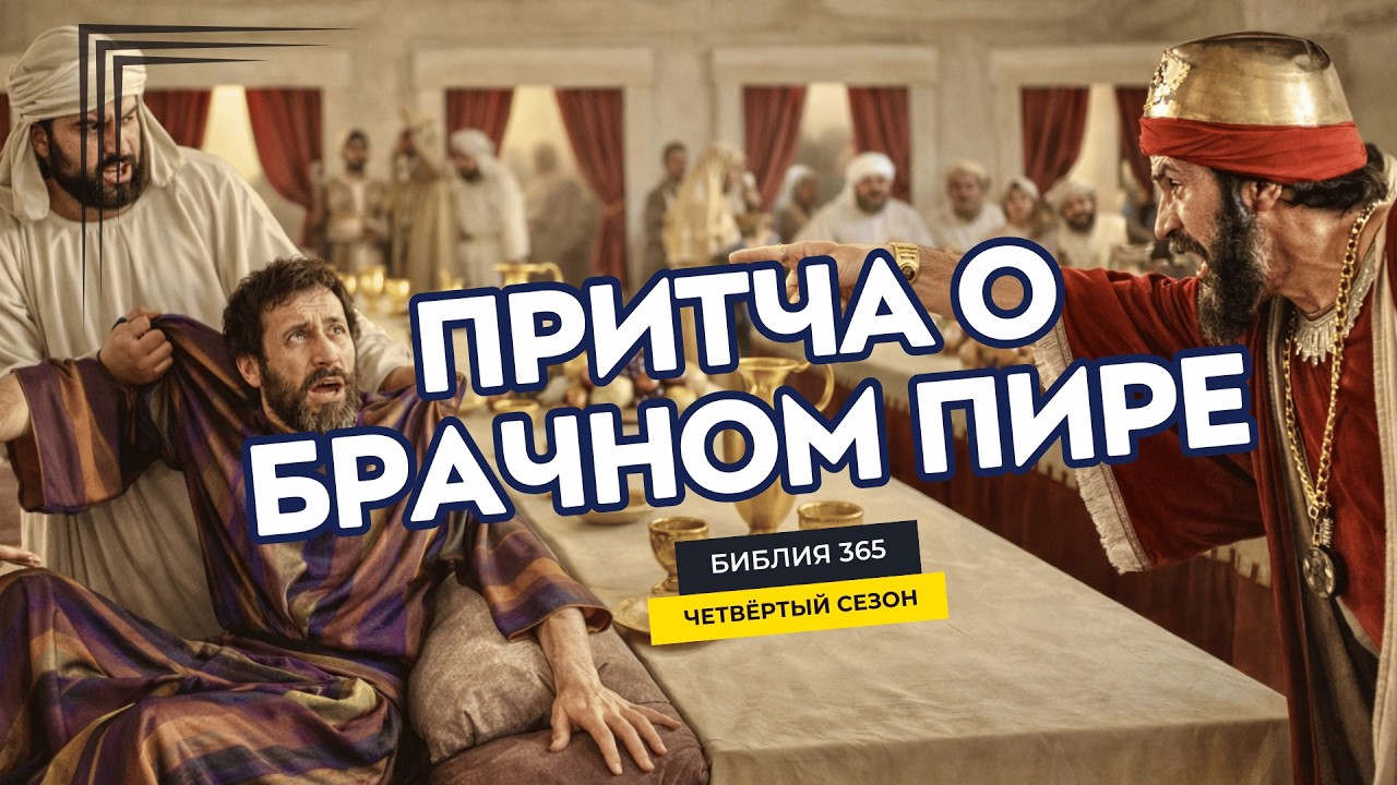 #240 Притча о брачном пире - Алексей Осокин - Библия 365 (4 сезон)