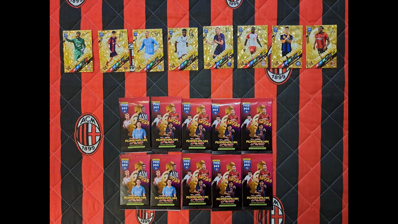 HIT!!! PANINI FIFA 365 2024 - POJEDYNEK WSZYSTKICH TOP MASTER&Oacute;W - UNBOXING 10 SASZETEK - KTO WYGRAŁ?