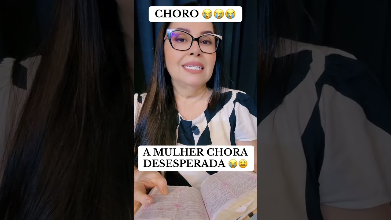 A MULHER CHORA DESESPERADA 😭😩😱