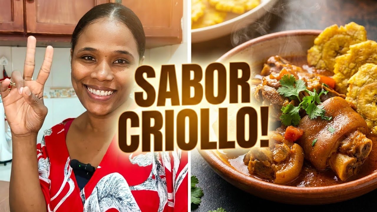 Clara🇩🇴 recetas Criollas y más  está en vivo RICAS PATICAS DE CERDO CON PLATANOS CON UNA DOMINICANA