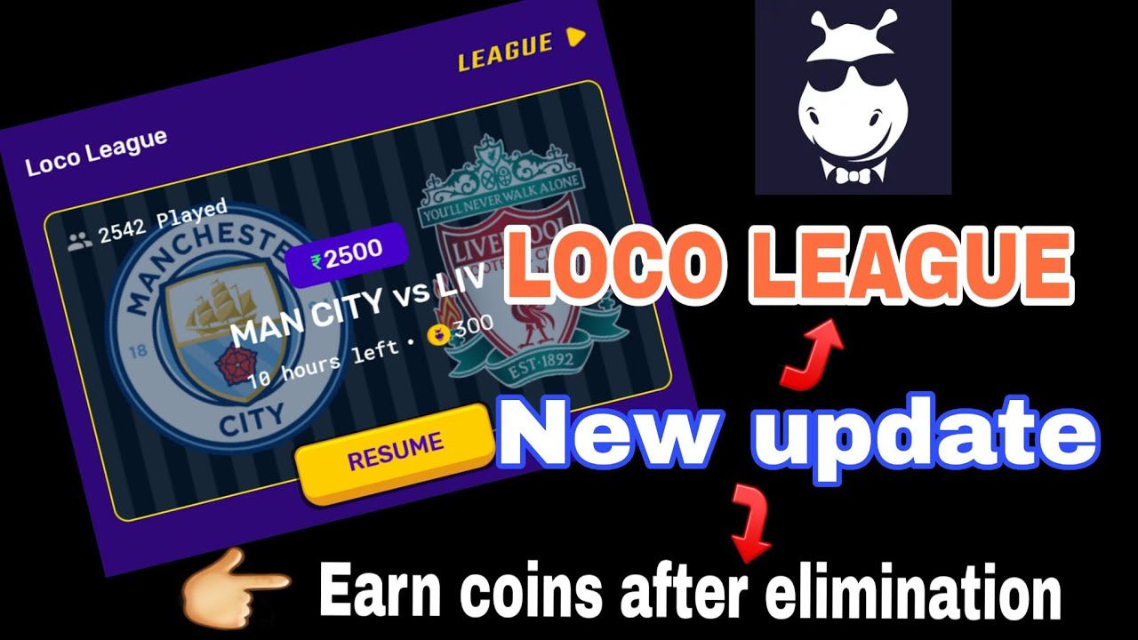 Loco league new update of loco,earn coins after elimination also
