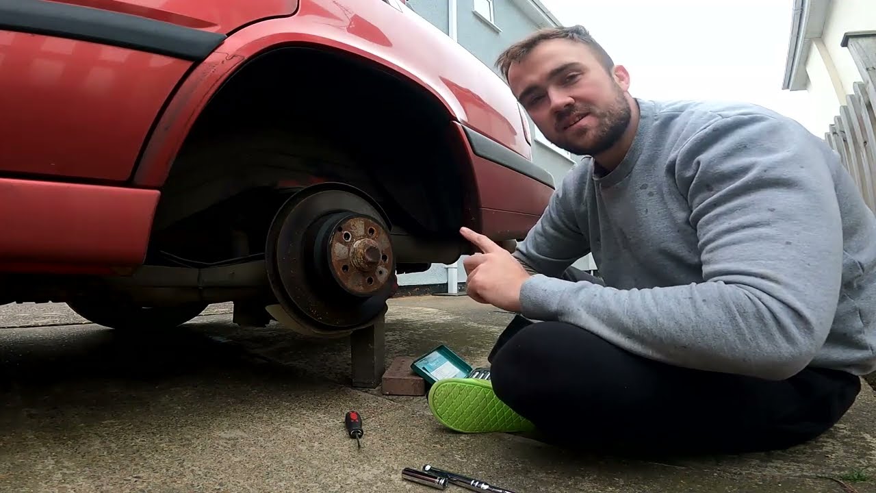 Trying To Change The Brakes On a 26 Year Old Volvo 850