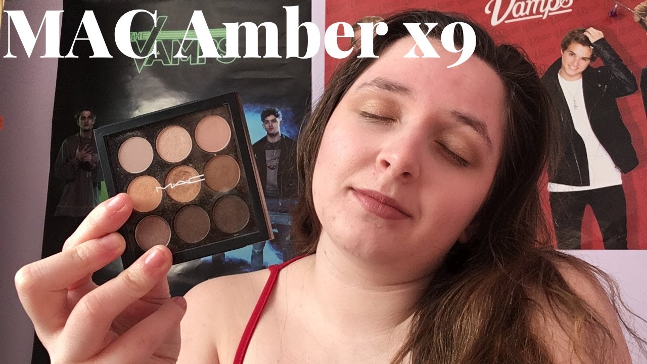MAC Amber X 9 Makeup Tutorial -  Laura Henderson