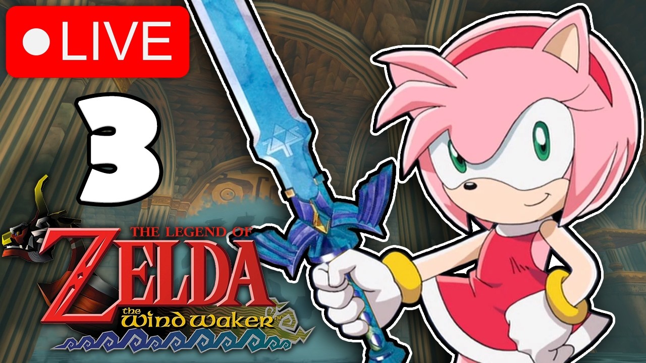 Amy's Wind Waking Again (LoZ: WW - Stream 3)