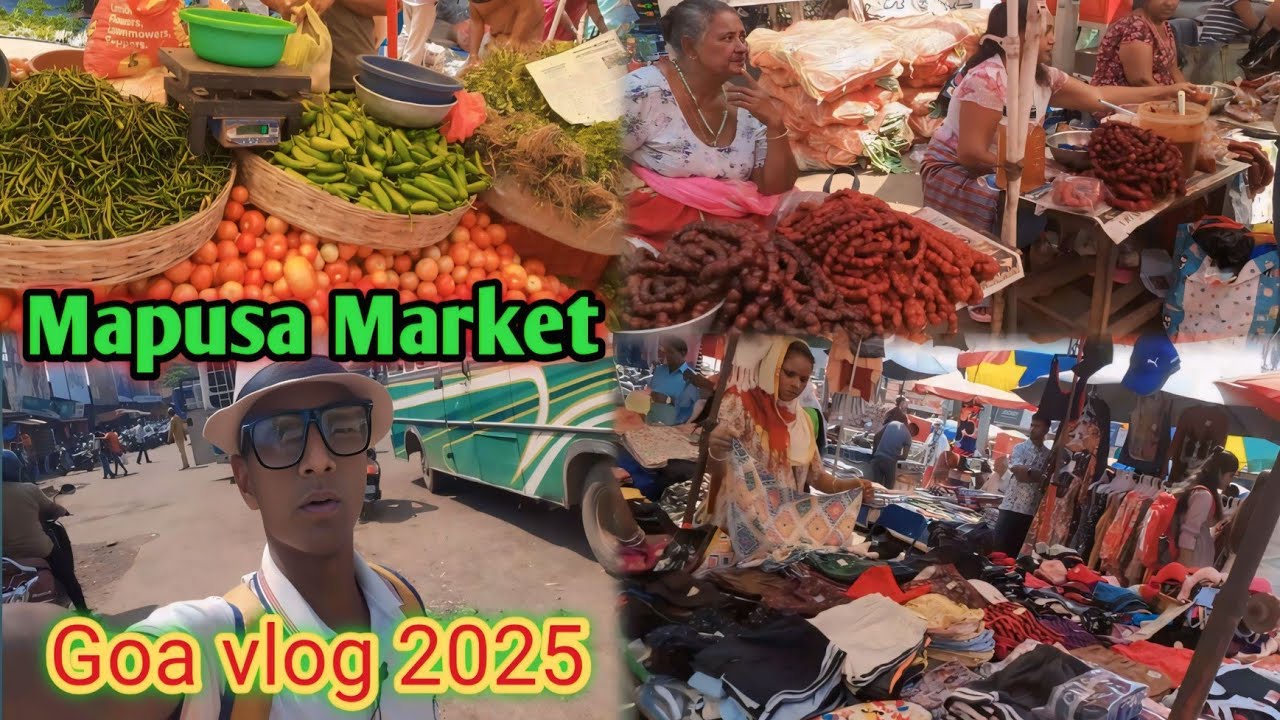 goa || Mapusa Market || vlog 2025 | Friday Market Mapusa Goa | daily vlog travel vlog | family vlog