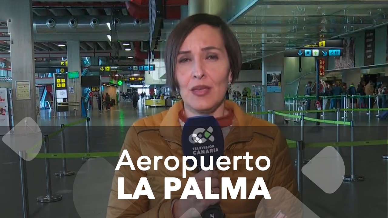 El aeropuerto de La Palma el más afectado