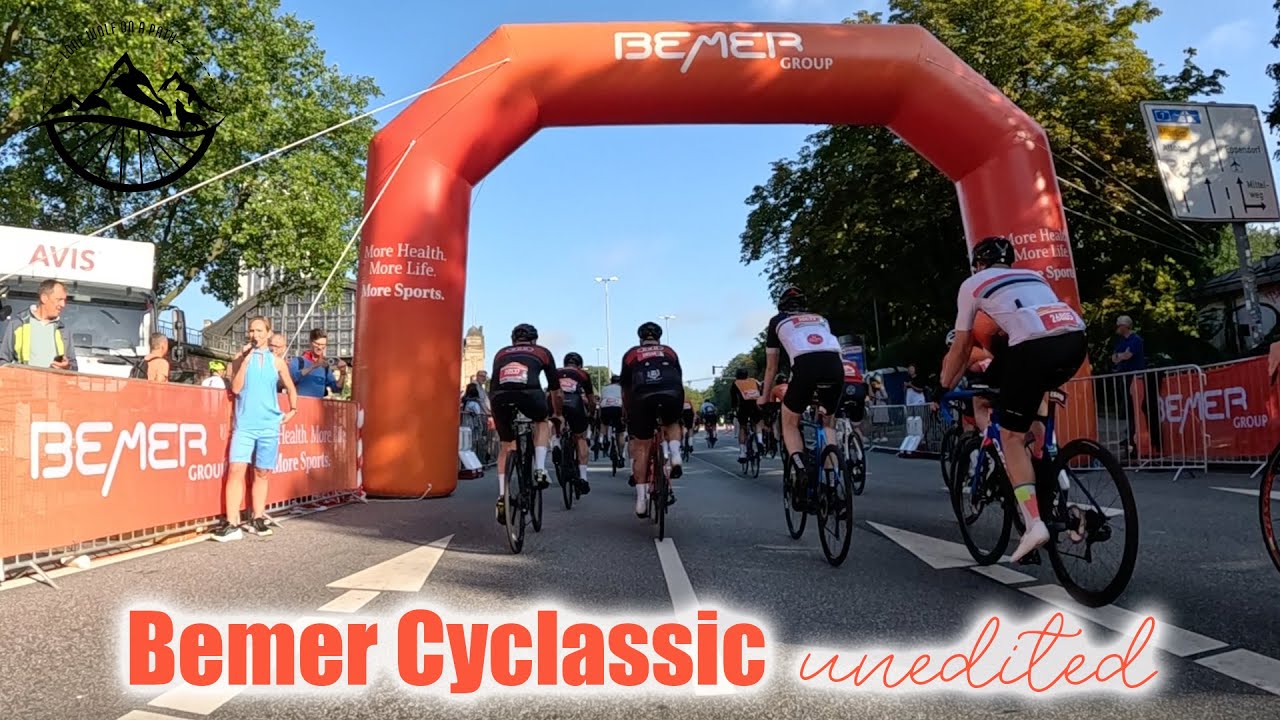 BEMER CYCLASSICS HAMBURG 2023 - unedited long version raw footage #cycling #cyclassics #bemer