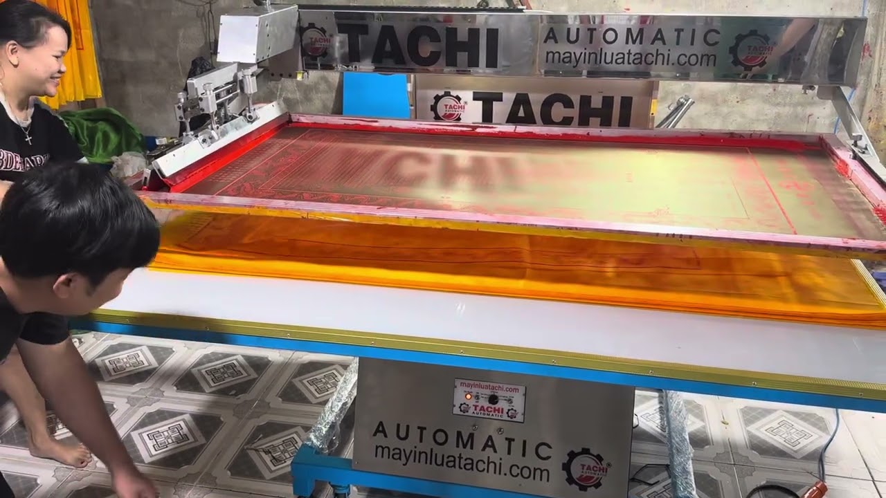 MÁY IN LỤA KHỔ LỚN @Shorts 