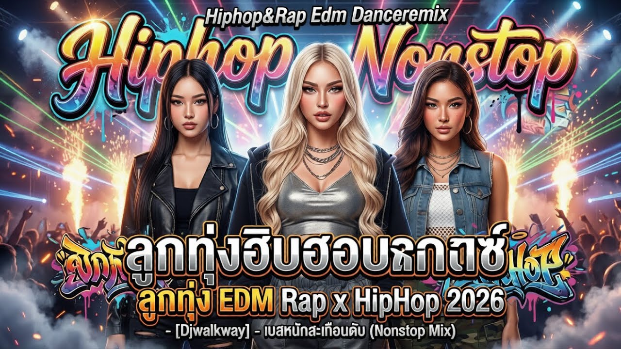ลูกทุ่ง EDM Rap x HipHop 2026 - [Djwalkway] - เบสหนักสะเทือนตับ (Nonstop Mix)"🔥V.2