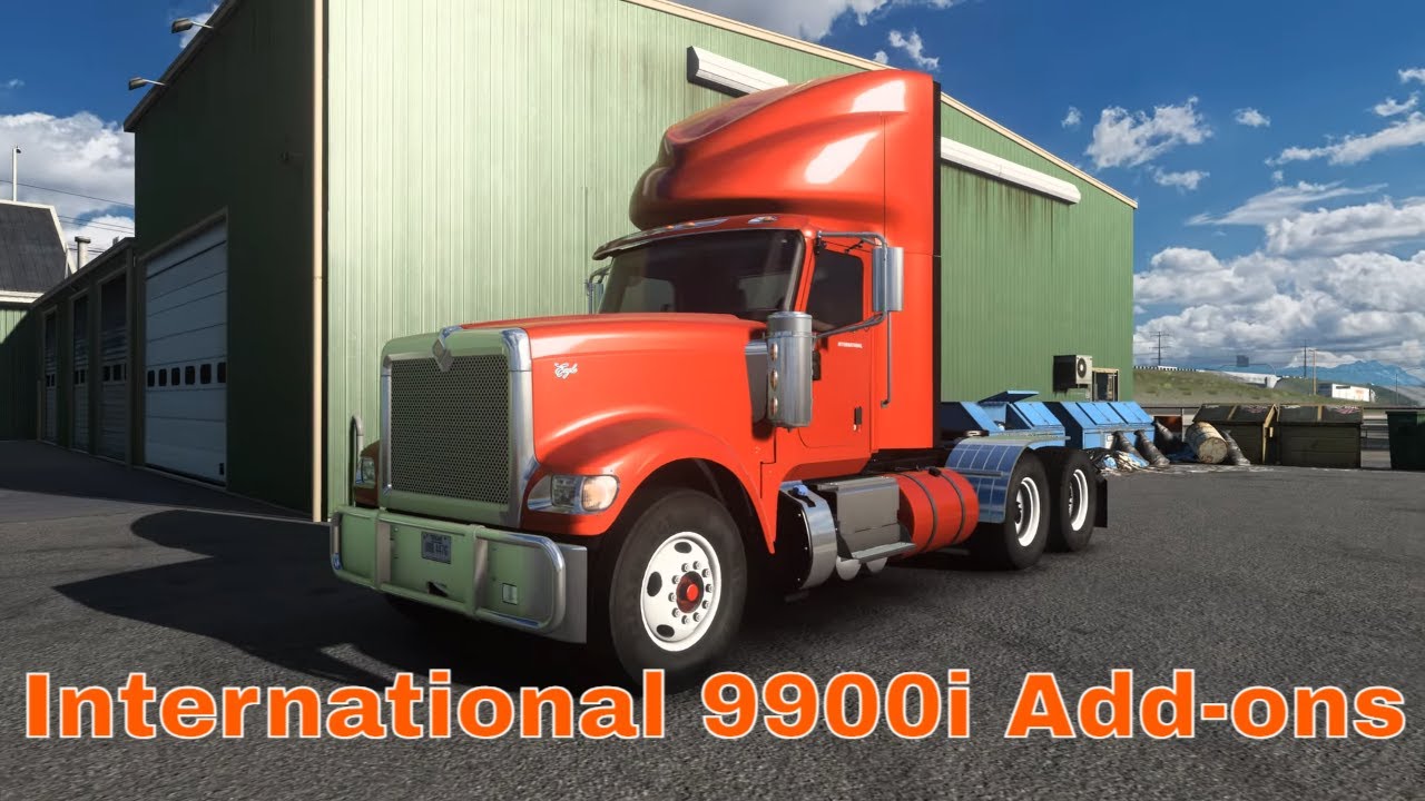 International 9900i Add-ons v2.6 (Logan to Evanston) ATS Tuning Mods | American Truck Simulator